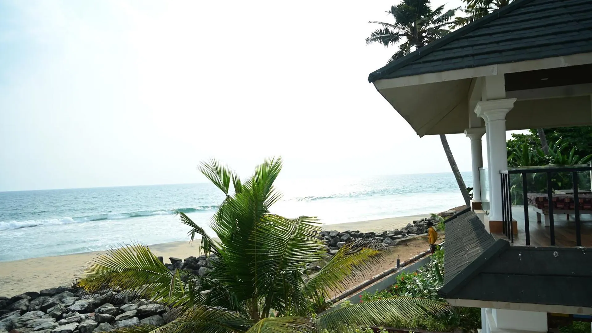 West Bay Palm Treeheritage Beach Resort Varkala