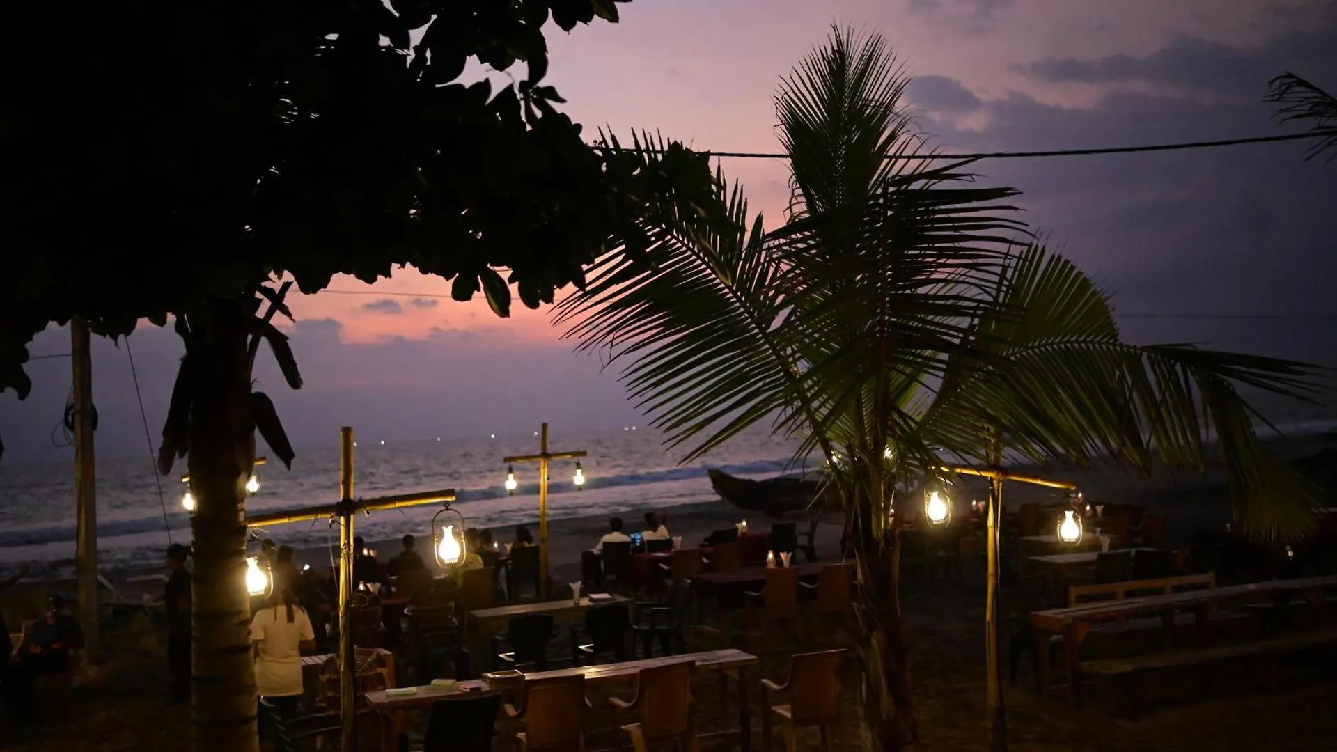 West Bay Palm Treeheritage Beach Resort Varkala India